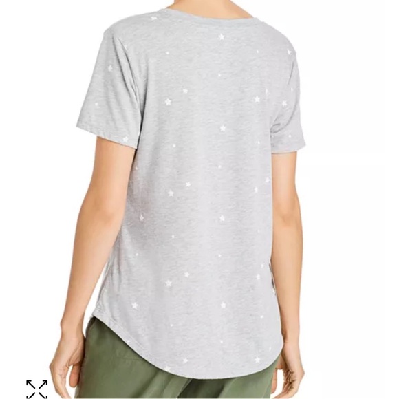 Z Supply The Star Print Gray Sweat Pant Joggers and Printed tee - Matching Set - Picture 3 of 6